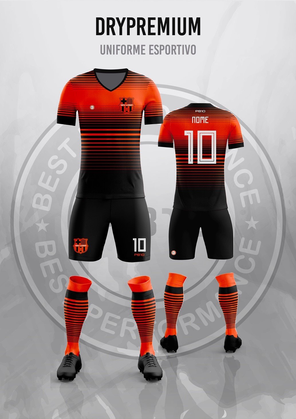 Simulador de uniformes de futebol feminino, modelos de jogos de